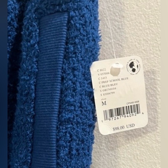 NWT Free People Movement Cuddle Up Pants -Size M Prep School Blue Sku#24 - Picture 5 of 10